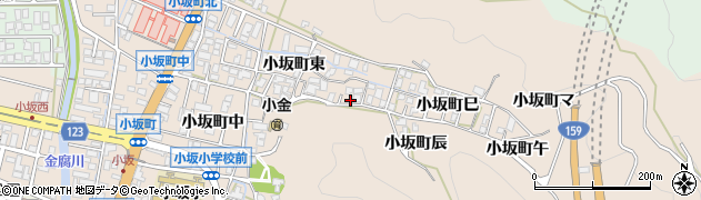 石川県金沢市小坂町東142周辺の地図