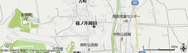 長野県長野市篠ノ井岡田1839周辺の地図
