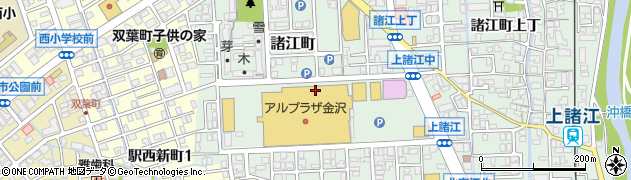 石川県金沢市諸江町周辺の地図