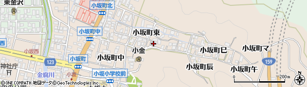 石川県金沢市小坂町東136周辺の地図