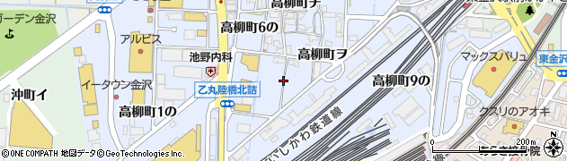 石川県金沢市高柳町（５の）周辺の地図