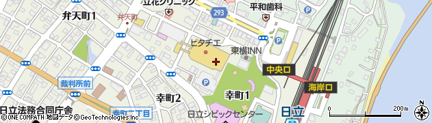 新星タクシー　日立営業所周辺の地図