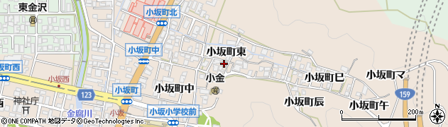 石川県金沢市小坂町東131周辺の地図