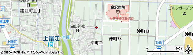 石川県金沢市沖町ニ29周辺の地図