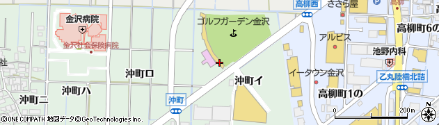 石川県金沢市沖町イ78周辺の地図