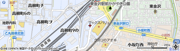 石川県金沢市高柳町（１３の）周辺の地図