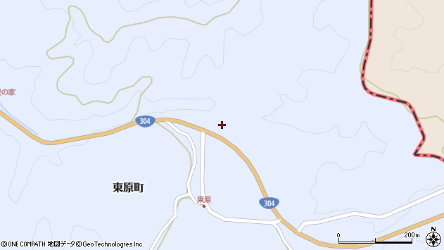 〒920-0131 石川県金沢市東原町の地図