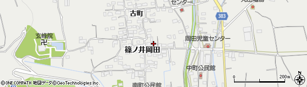 長野県長野市篠ノ井岡田1834周辺の地図