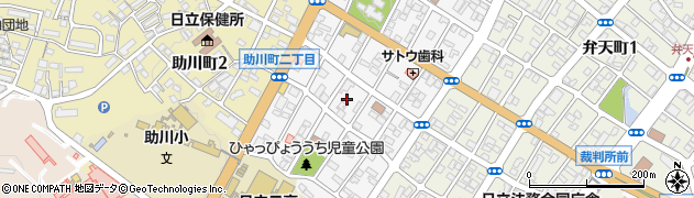 茨城県日立市鹿島町周辺の地図