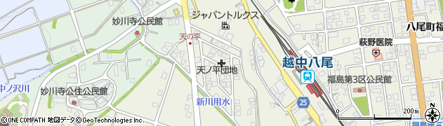 富山県富山市八尾町福島84周辺の地図