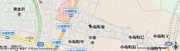 石川県金沢市小坂町東164周辺の地図