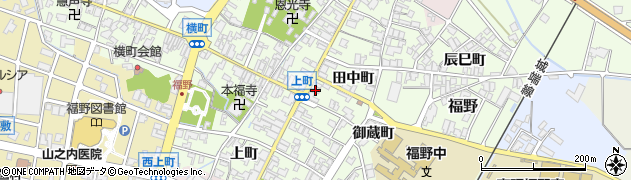 富山第一銀行福野支店周辺の地図