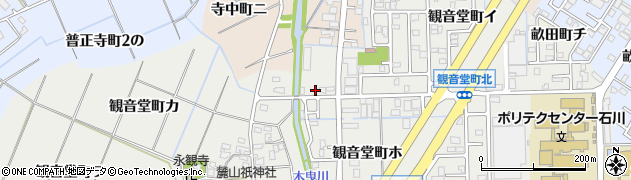 石川県金沢市観音堂町ロ69周辺の地図