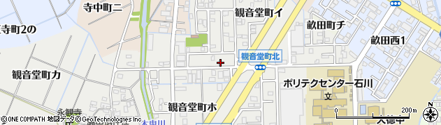 石川県金沢市観音堂町ロ150周辺の地図