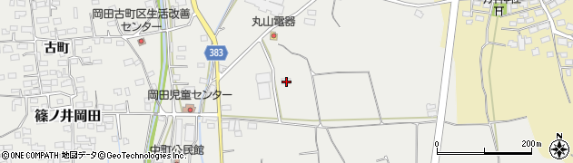 長野県長野市篠ノ井岡田750周辺の地図
