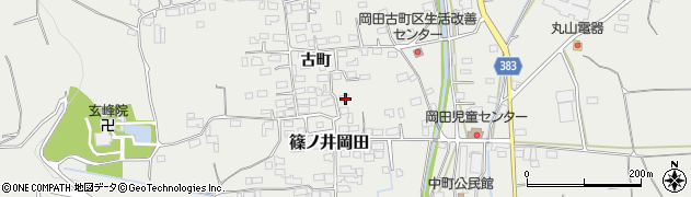 長野県長野市篠ノ井岡田1807周辺の地図