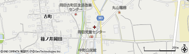 長野県長野市篠ノ井岡田759周辺の地図