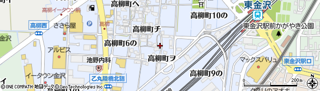 石川県金沢市高柳町チ139周辺の地図