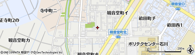 石川県金沢市観音堂町ロ135周辺の地図