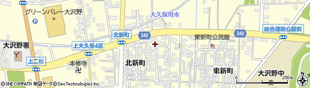 上大久保4区望岳台公園周辺の地図