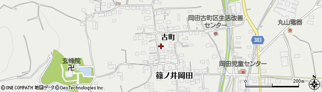 長野県長野市篠ノ井岡田1802周辺の地図