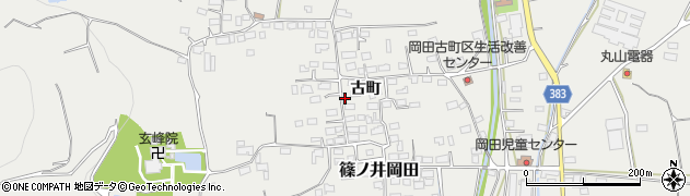 長野県長野市篠ノ井岡田1789周辺の地図