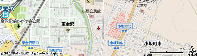 石川県金沢市小坂町北3周辺の地図