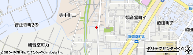 石川県金沢市観音堂町ロ64周辺の地図