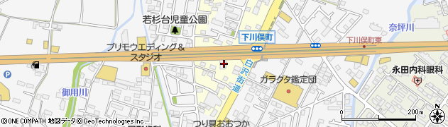 栃木県宇都宮市海道町815周辺の地図
