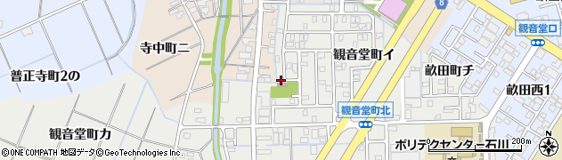 石川県金沢市観音堂町ロ184周辺の地図