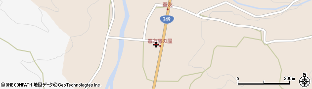 茨城県常陸太田市春友町501周辺の地図