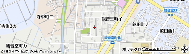 石川県金沢市観音堂町ロ130周辺の地図