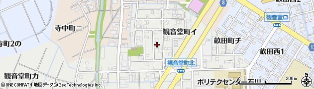 石川県金沢市観音堂町ロ120周辺の地図