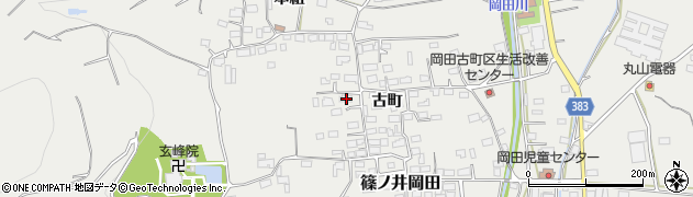 長野県長野市篠ノ井岡田1709周辺の地図