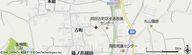 長野県長野市篠ノ井岡田1814周辺の地図