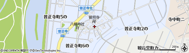 石川県金沢市普正寺町（１の）周辺の地図