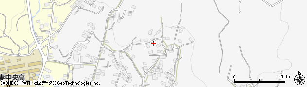 群馬県吾妻郡中之条町伊勢町1184周辺の地図