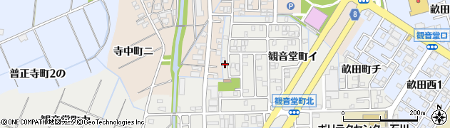 石川県金沢市観音堂町ロ187周辺の地図