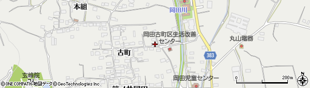長野県長野市篠ノ井岡田1769周辺の地図