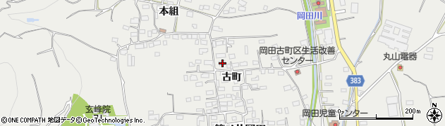 長野県長野市篠ノ井岡田1788周辺の地図