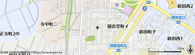 石川県金沢市観音堂町ロ144周辺の地図