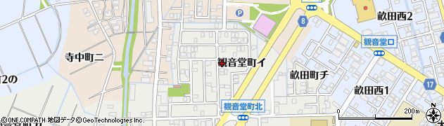 石川県金沢市観音堂町ロ104周辺の地図