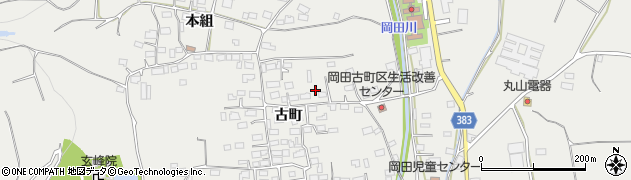 長野県長野市篠ノ井岡田1795周辺の地図