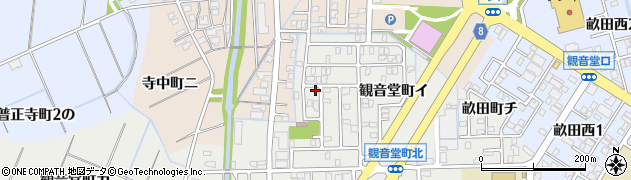 石川県金沢市観音堂町ロ178周辺の地図