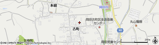 長野県長野市篠ノ井岡田1784周辺の地図