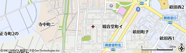 石川県金沢市観音堂町ロ145周辺の地図