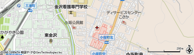石川県金沢市小坂町北138周辺の地図