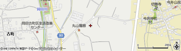長野県長野市篠ノ井岡田842周辺の地図
