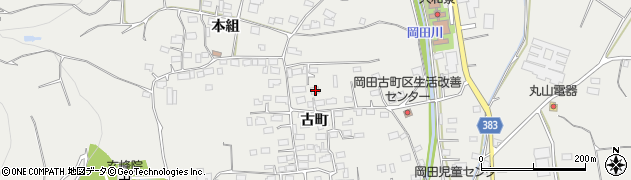 長野県長野市篠ノ井岡田1783周辺の地図