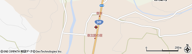 茨城県常陸太田市春友町493周辺の地図
